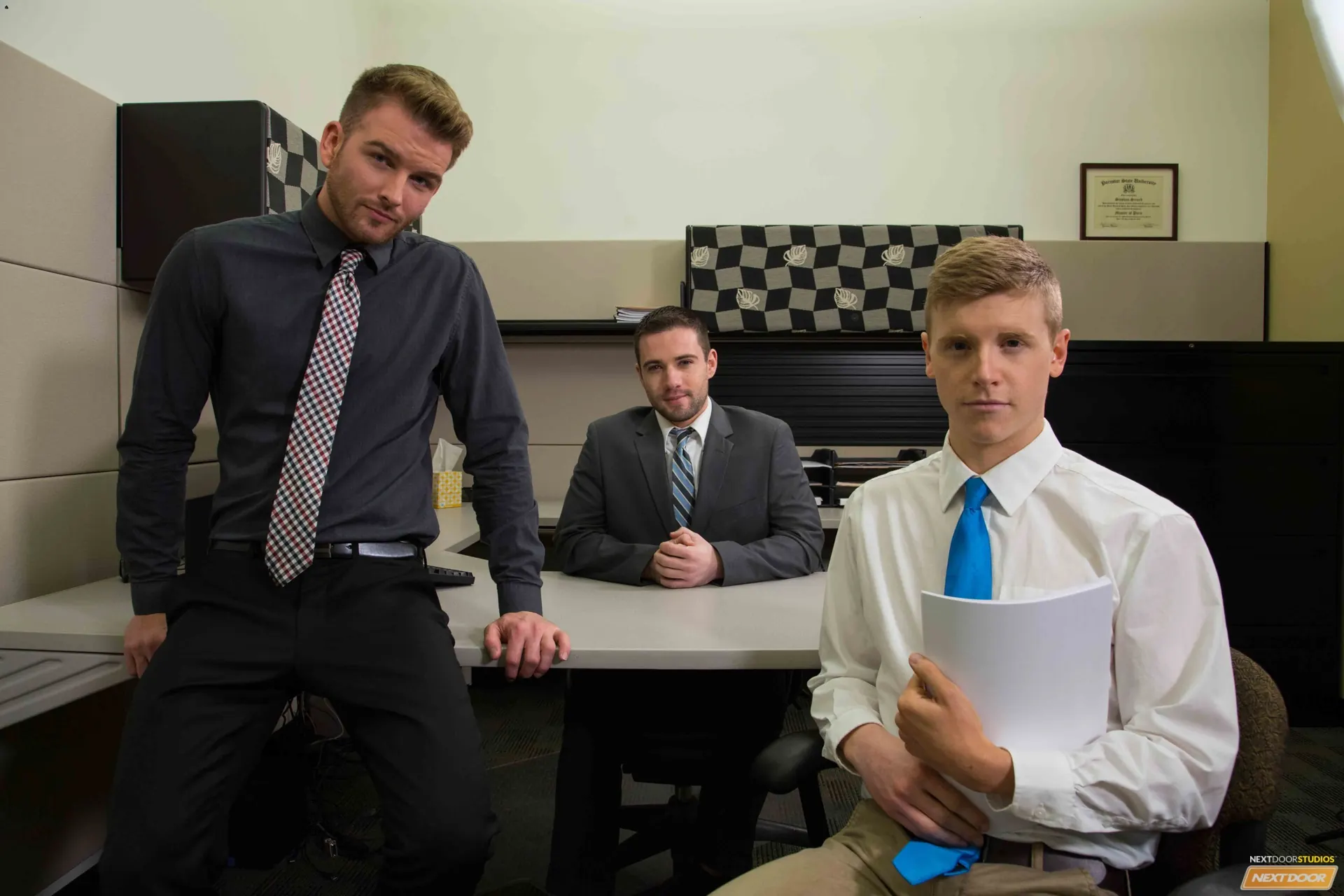 Next Door Studios 'Hard Politics: Raging Interns' starring Alex Tanner A (Photo 1)