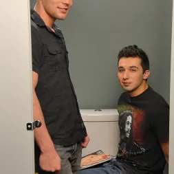 Andras Styles in Dick In Stall (Photo 1) Andras Styles in 'Next Door Studios' Dick In Stall (Thumbnail 1)