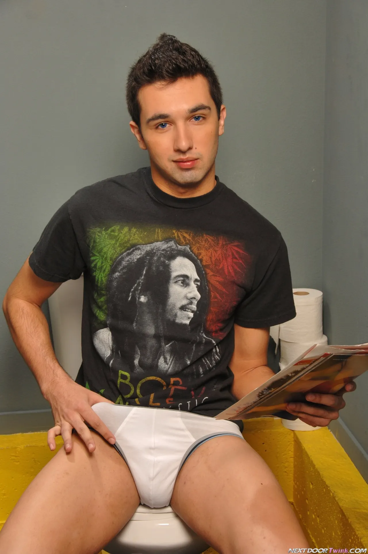 Next Door Studios 'Dick In Stall' starring Andras Styles (Photo 6)