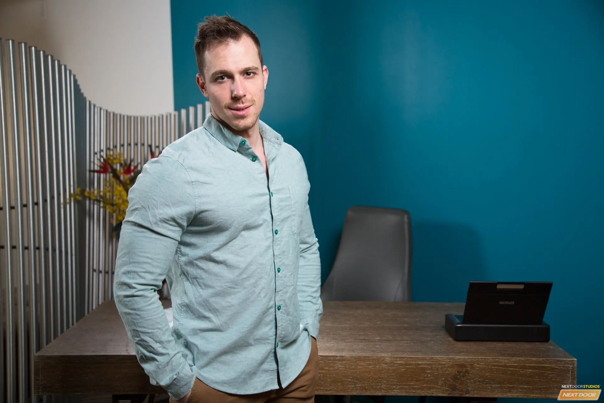 Blake Hunter in 'Office Offenders' from 'Next Door Studios' (Photo 3) Next Door Studios 'Office Offenders' starring Blake Hunter (Photo 3)