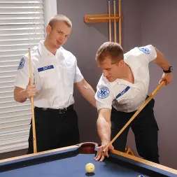 Brandon Lewis in 'Next Door Studios' Fire Drilled (Thumbnail 3)