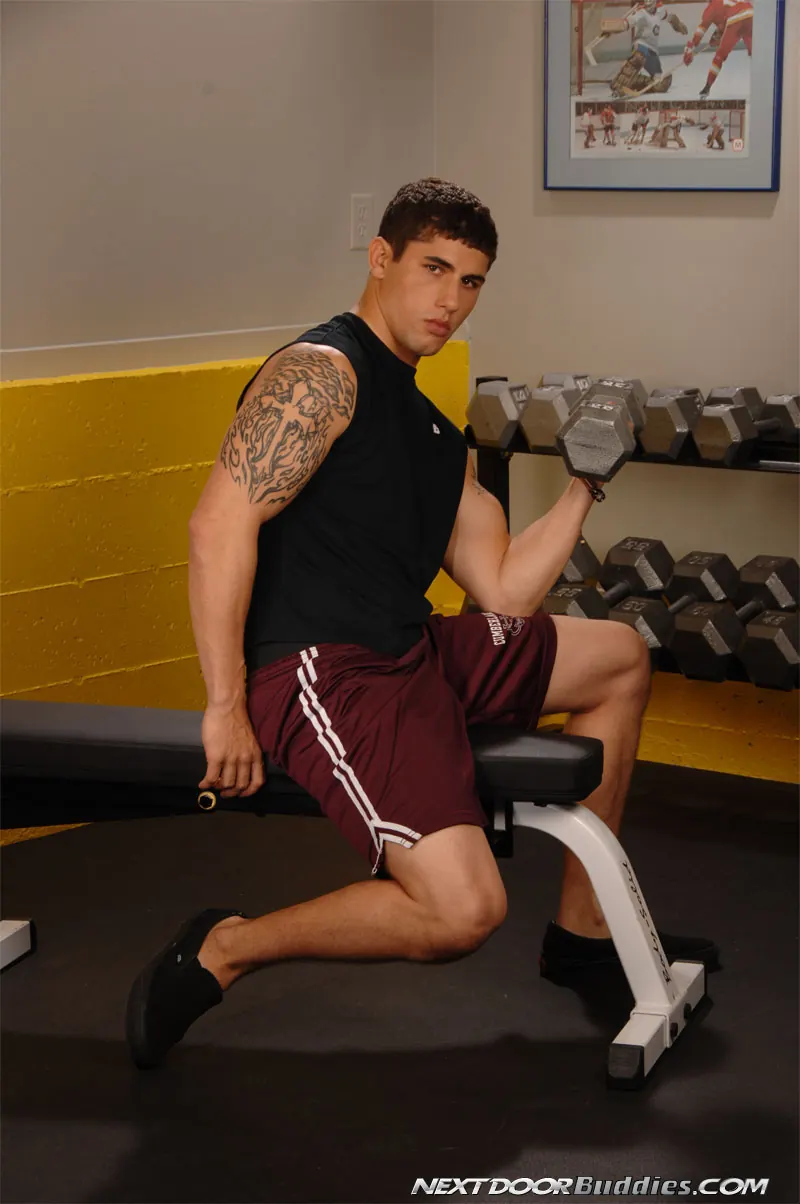 Next Door Studios 'Throat Choke' starring Brandon Lewis (Photo 1)