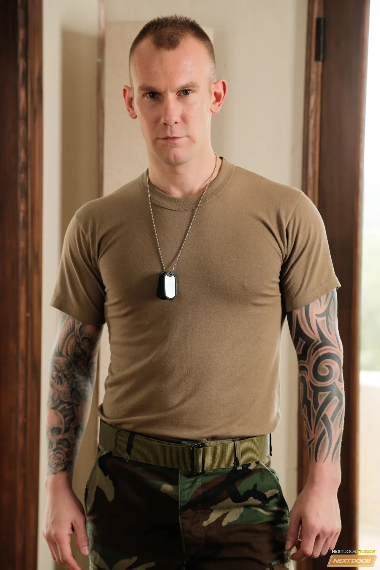 Brandon Moore in 'Str8 to Bootycamp' from 'Next Door Studios' (Photo 1) Next Door Studios 'Str8 to Bootycamp' starring Brandon Moore (Photo 1)