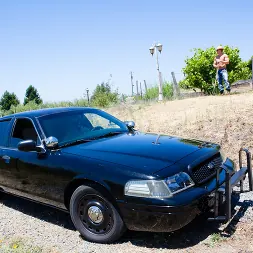 Cameron Foster in 'Next Door Studios' Farmer and the Fuzz (Thumbnail 6)