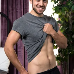 Charlie Pattinson in 'Next Door Studios' Roomie Rub Down (Thumbnail 1)