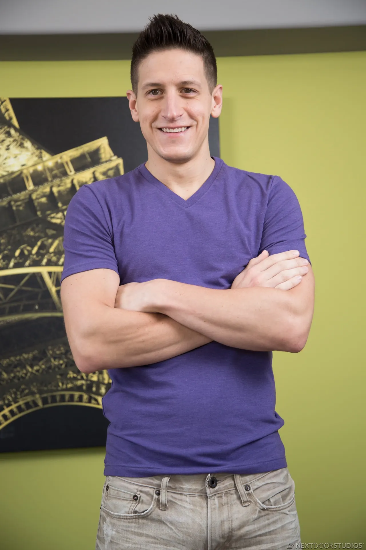 Dalton Riley in 'Between Him' from 'Next Door Studios' (Photo 1) Next Door Studios 'Between Him' starring Dalton Riley (Photo 1)