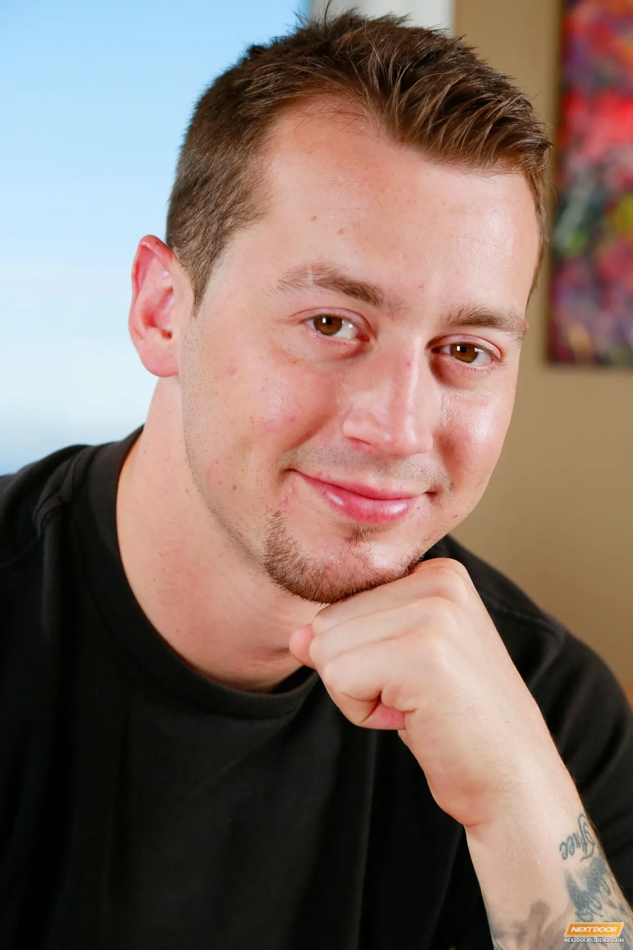 Drake Tyler in 'Nasty Paint Job' from 'Next Door Studios' (Photo 1) Next Door Studios 'Nasty Paint Job' starring Drake Tyler (Photo 1)