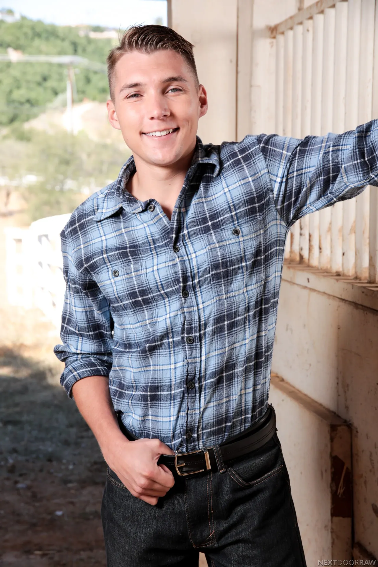 Next Door Studios 'Dirty Farm Hands' starring Elye Black (Photo 35)