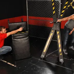 James Huntsman in 'Next Door Studios' Lazer Sharp (Thumbnail 1)