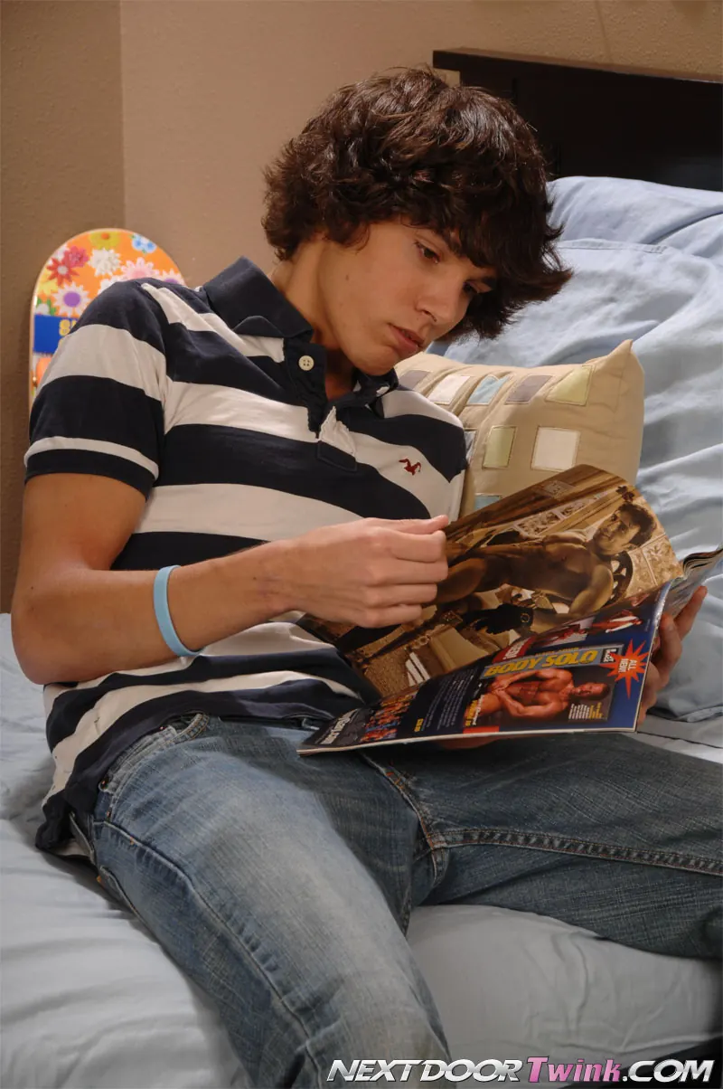 Johnny Torque in 'Caught With A Dirty Magazine' from 'Next Door Studios' (Photo 1) Next Door Studios 'Caught With A Dirty Magazine' starring Johnny Torque (Photo 1)