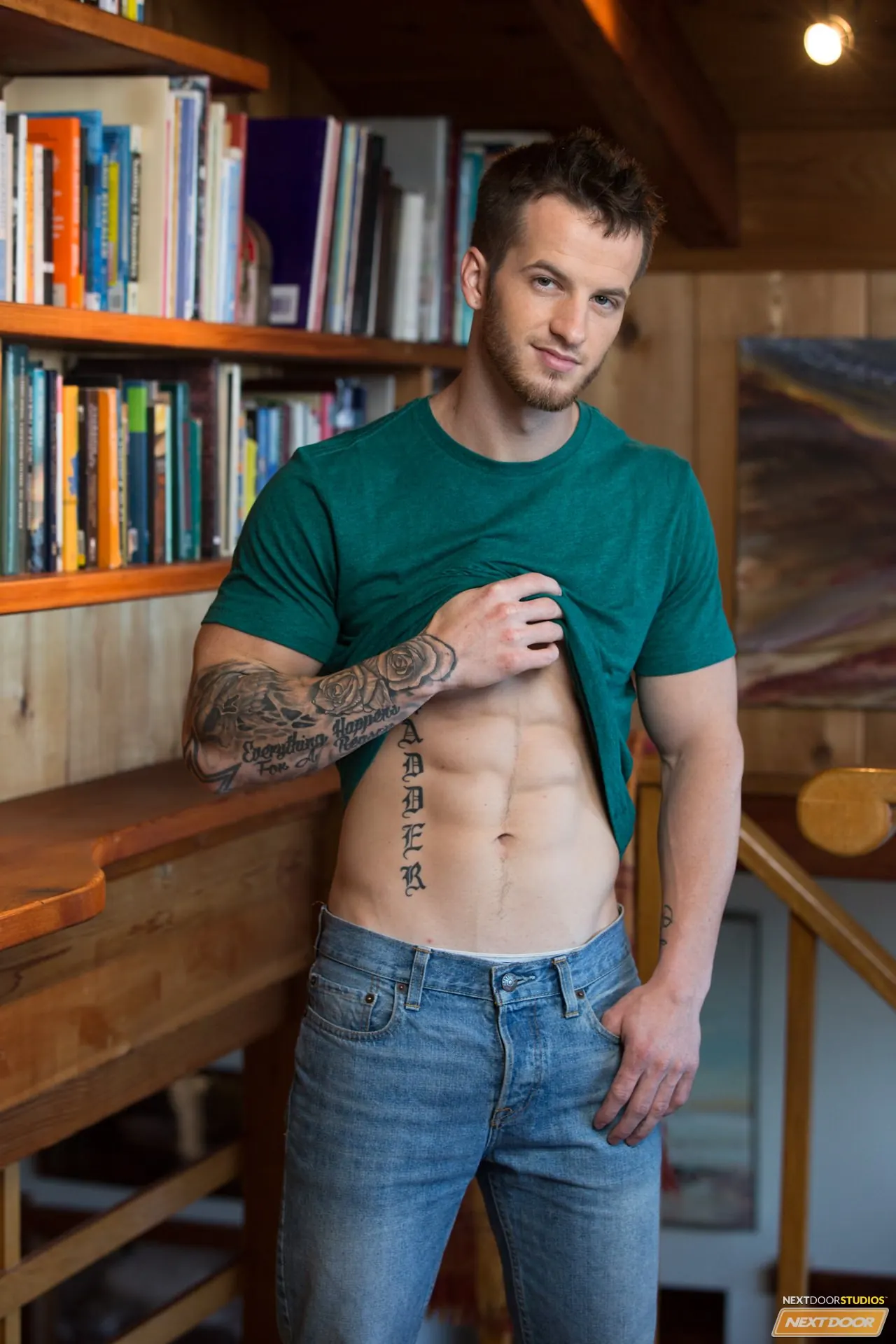 Quentin Gainz in 'A Big Spiritual Gift' from 'Next Door Studios' (Photo 1) Next Door Studios 'A Big Spiritual Gift' starring Quentin Gainz (Photo 1)