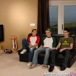 Rad Mathews in Jake Lyons, Rad Mathews, Ryan Middleton (Photo 1) Rad Mathews in 'Next Door Studios' Jake Lyons, Rad Mathews, Ryan Middleton (Thumbnail 1)