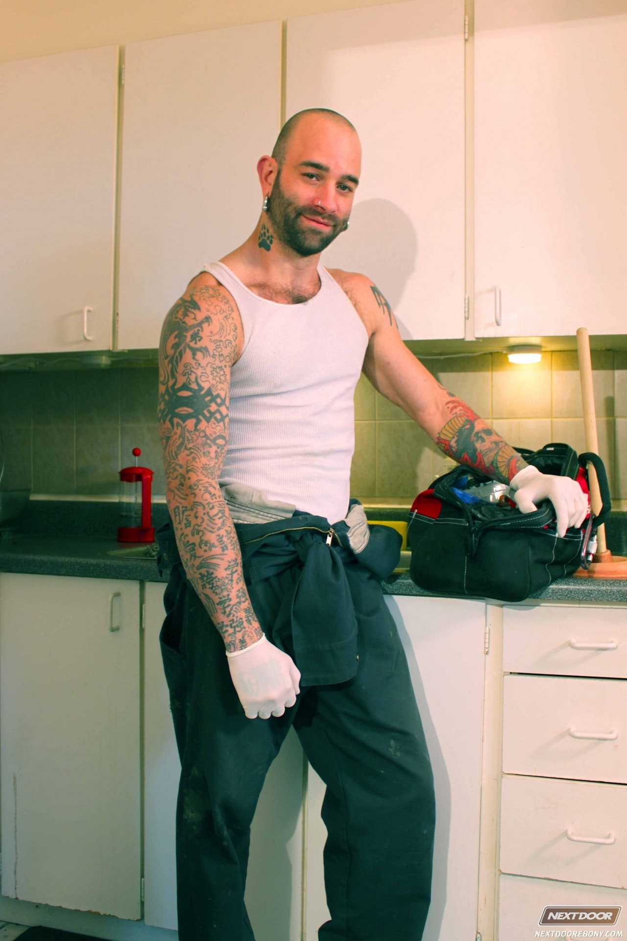 Sam Swift in 'Next Door Studios' Pipe Work (Thumbnail 2)