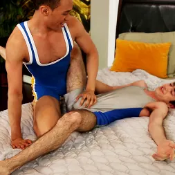 Santiago Figueroa in 'Next Door Studios' Training Tight (Thumbnail 1)