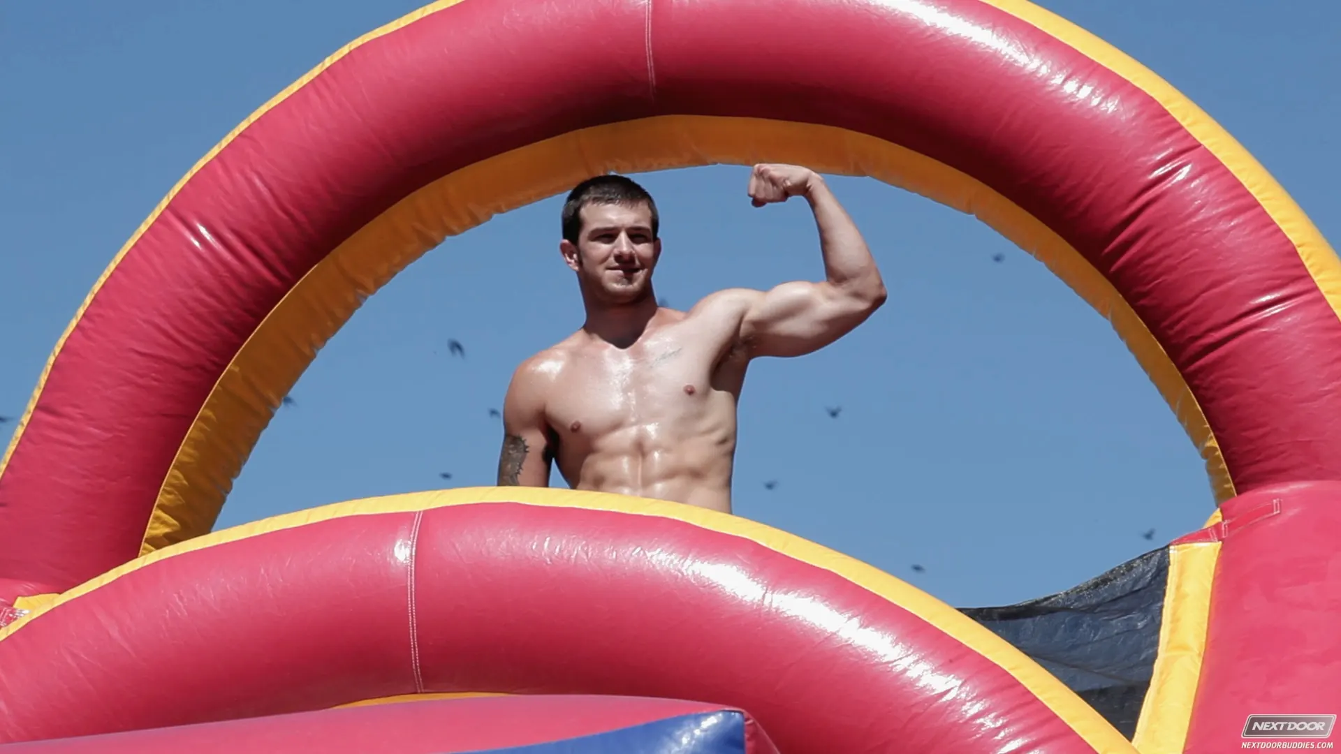 Next Door Studios 'The Naked Challenge' starring Slate Steele (Photo 12)