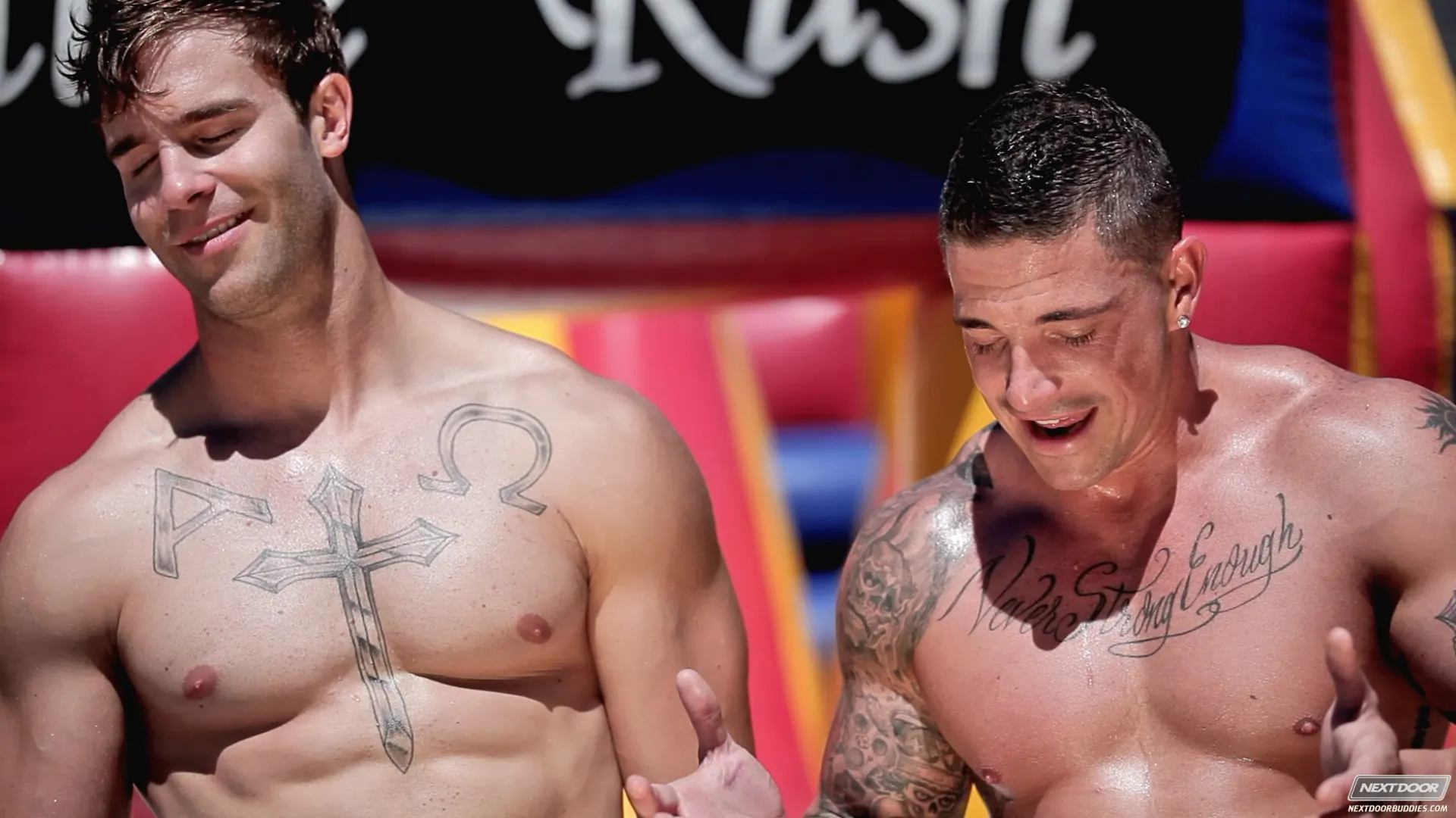 Next Door Studios 'The Naked Challenge' starring Slate Steele (Photo 27)