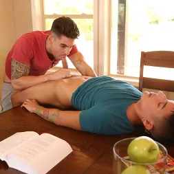 Texas Holcum in 'Next Door Studios' His First Dick (Thumbnail 60)